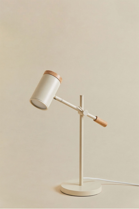 Lampe de table orientable en fer Amaranto