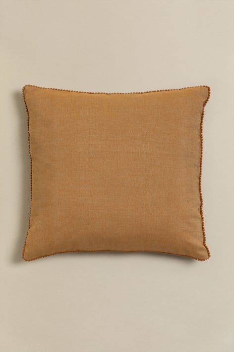Coussin carré 45x45 cm en coton Marmai