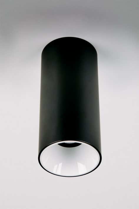 Applique de plafond LED de surface ronde Ø7,2 cm en aluminium Luisiana