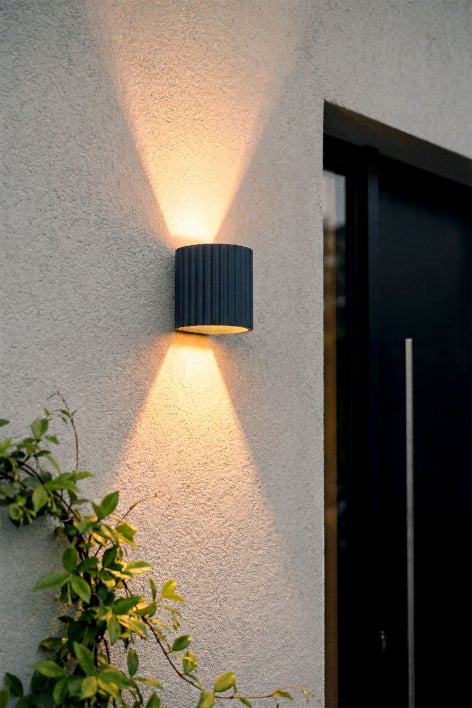 Applique murale LED d'extérieur en aluminium Barein