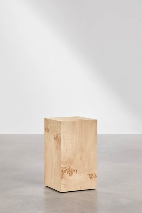 Table de chevet carrée 35x35 cm en MDF Girolami