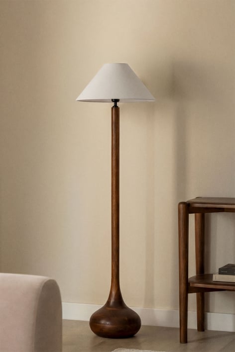 Abat-jour pour lampe Ø35 cm en lin Graciela