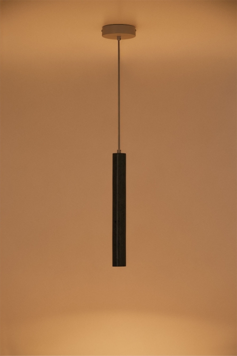 Lampe suspendue LED en pierre naturelle Davise