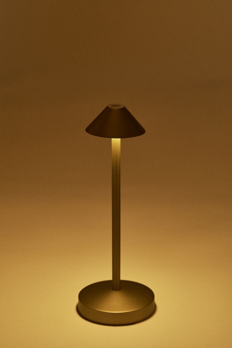 Lampe de table LED sans fil en fer Emilija