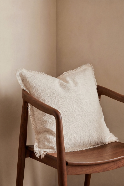 Coussin carré 45x45 cm en coton Soncey