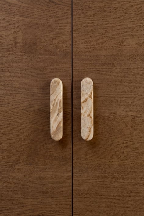 Pack de 2 poignées en pierre naturelle Casbina