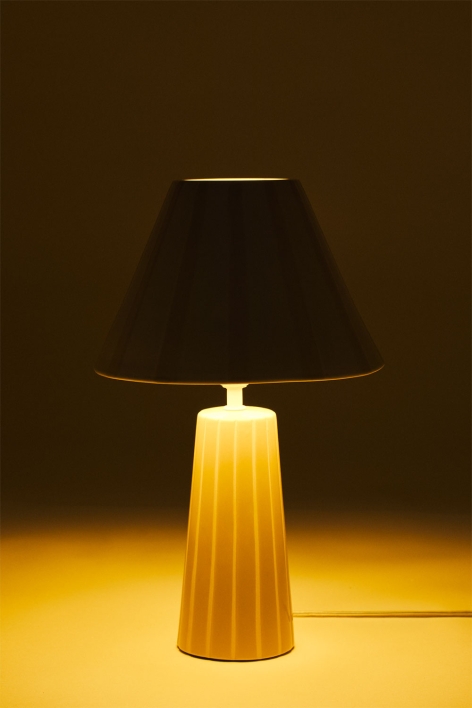 Lampe de table en céramique Elordi