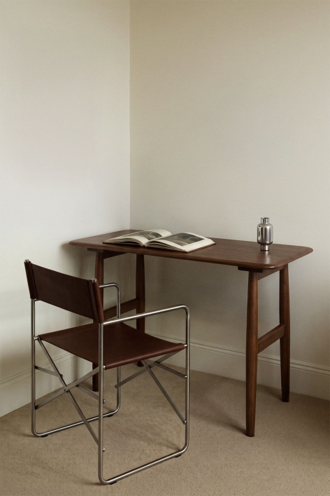 Bureau 120x50 cm en bois de manguier Felven