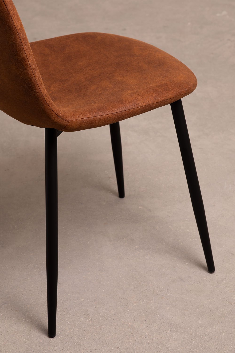 Chaise en Simili Cuir Glamm SKLUM