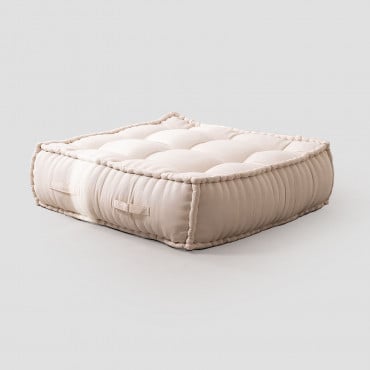 Coussin Pour Canapé Modulaire En Coton Yebel Beige Crème - Sklum