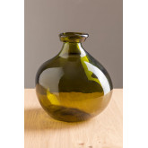 Vase en verre recyclé 18 cm Jound, image miniature 2