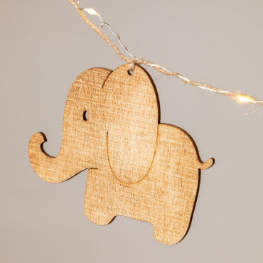Guirnalda Decorativa Led (2,30 M) Domby Kids Brun Blé - Sklum