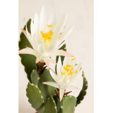 Cactus artificiel avec fleurs Cereus, image miniature 3