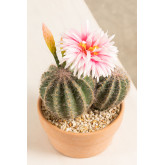 Cactus artificiel avec des fleurs Rebutia, image miniature 3