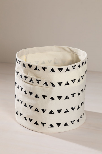 Panier à Linge En Rotin Guacui Naturel SKLUM | Diamètre 31 Cm, Hauteur 41 Cm | Déco Storage Style