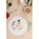 Set de table rond en vinyle Fruti Kids, image miniature 1