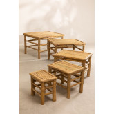 Tables gigognes en bambou Jarvis, image miniature 2