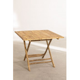 Table pliante en bambou Allen, image miniature 3