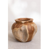 Vase en bois Meg, image miniature 2