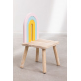 Chaise en bois Mini Rainbow Kids, image miniature 3