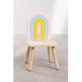 Chaise en bois Mini Rainbow Kids, image miniature 5