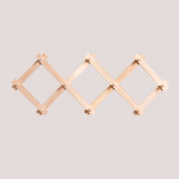 Porte-manteau Mural En Bois Ixi M - Sklum