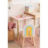 Chaise en bois Mini Rainbow Kids, image miniature 2