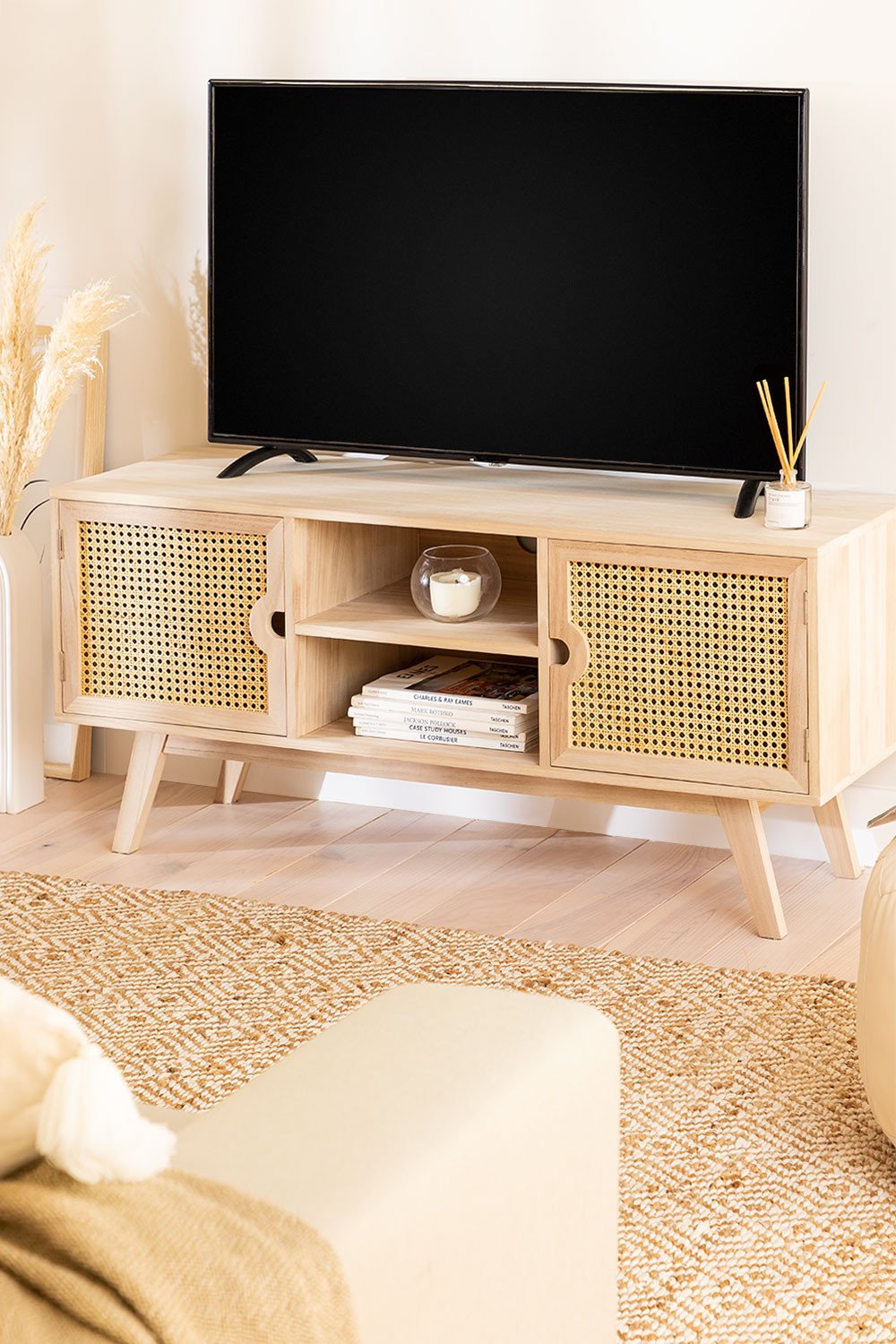 Meuble TV en bois Ralik Style, image de la galerie 1