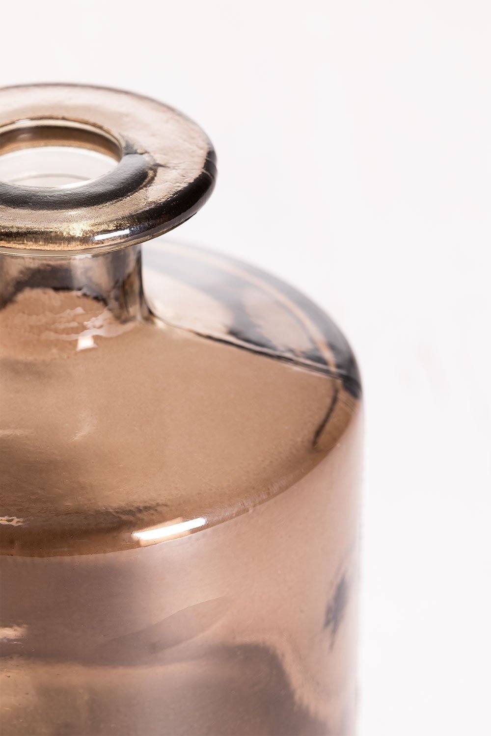 Vase en verre recyclé 12 cm Pussa, image de la galerie 5