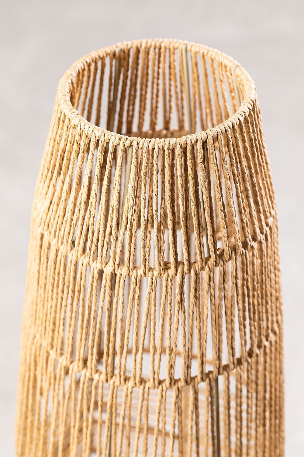 Lampe en papier tressé Menak, image de la galerie 5