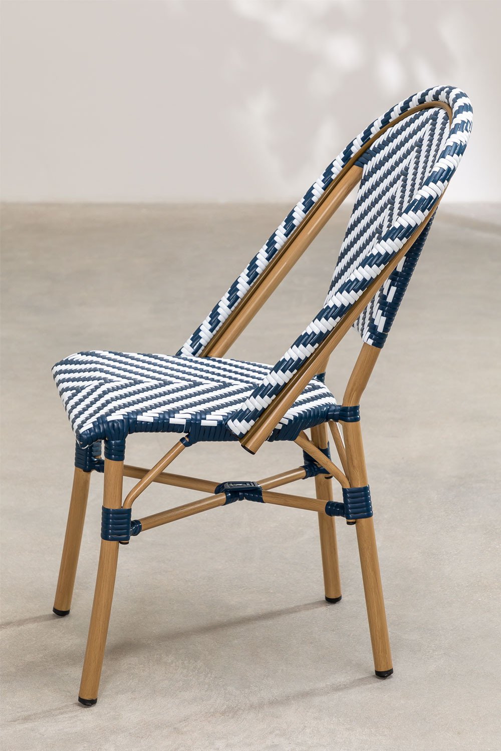 Chaise de Jardin en Osier Synthétique Kalian, image de la galerie 2