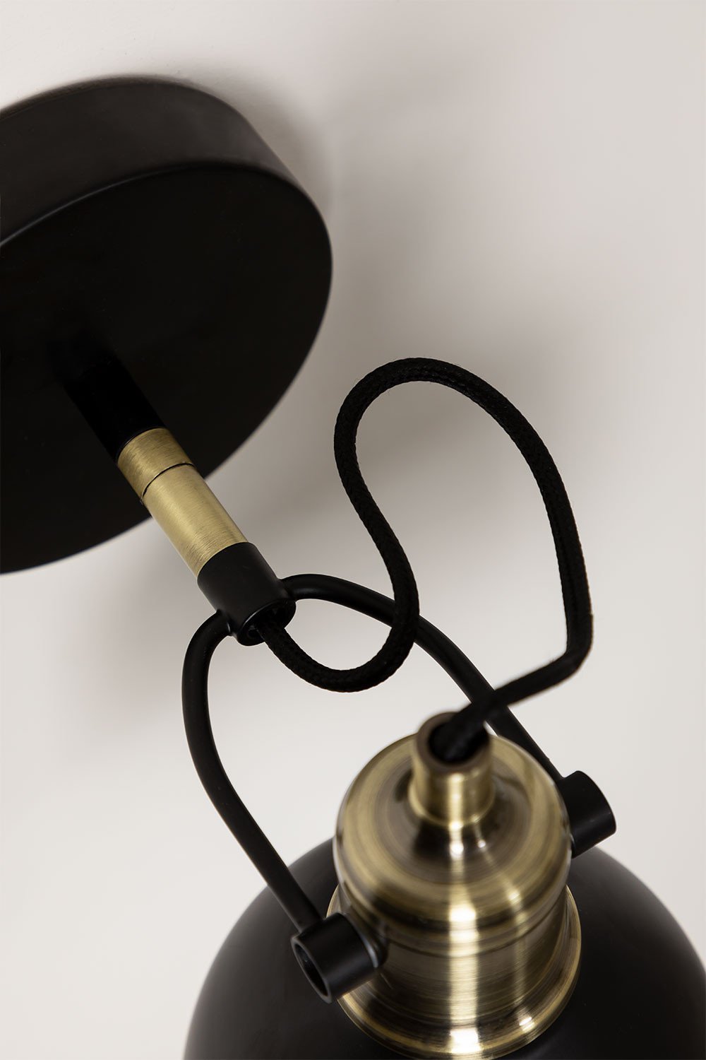 Lampe murale orientable en métal Louise, image de la galerie 7