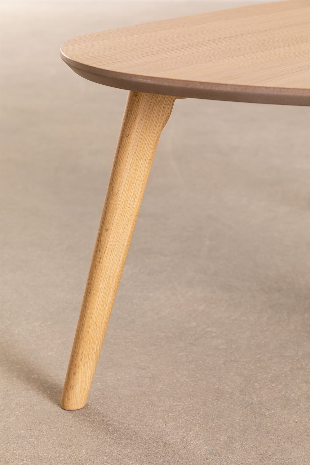 Table d'appoint en MDF et bois de chêne Yavik, image de la galerie 4