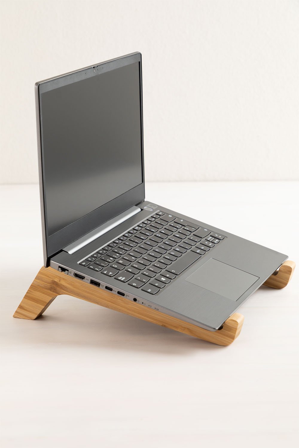 Support pour ordinateur portable Logi en bambou