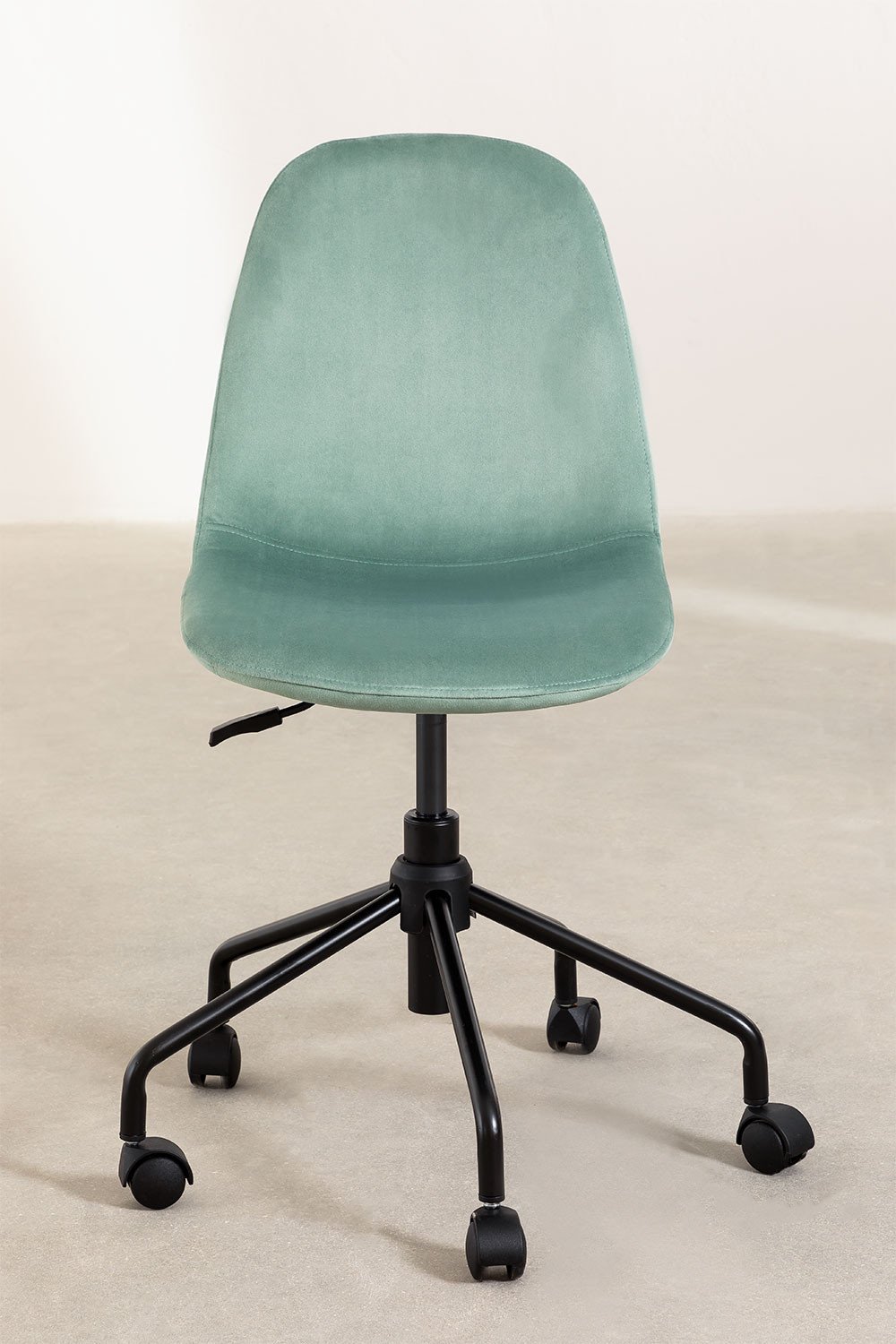 Chaise de bureau en velours Glamm, image de la galerie 3