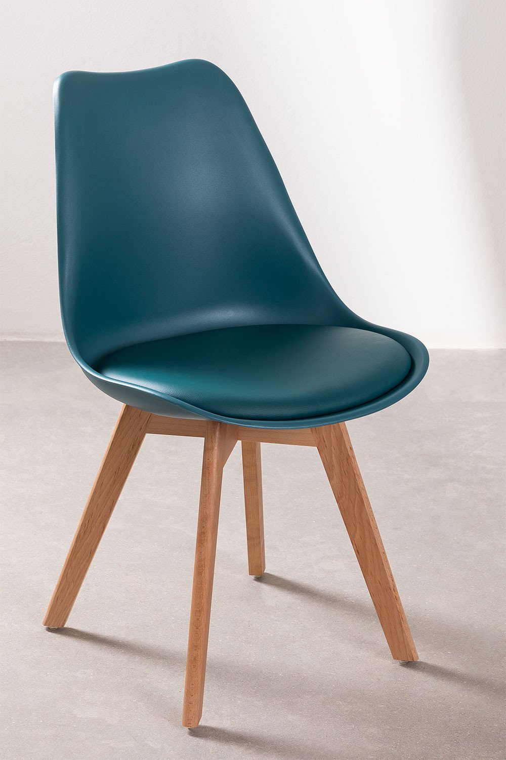 Pack de 4 chaises de salle à manger nordiques   , image de la galerie 2