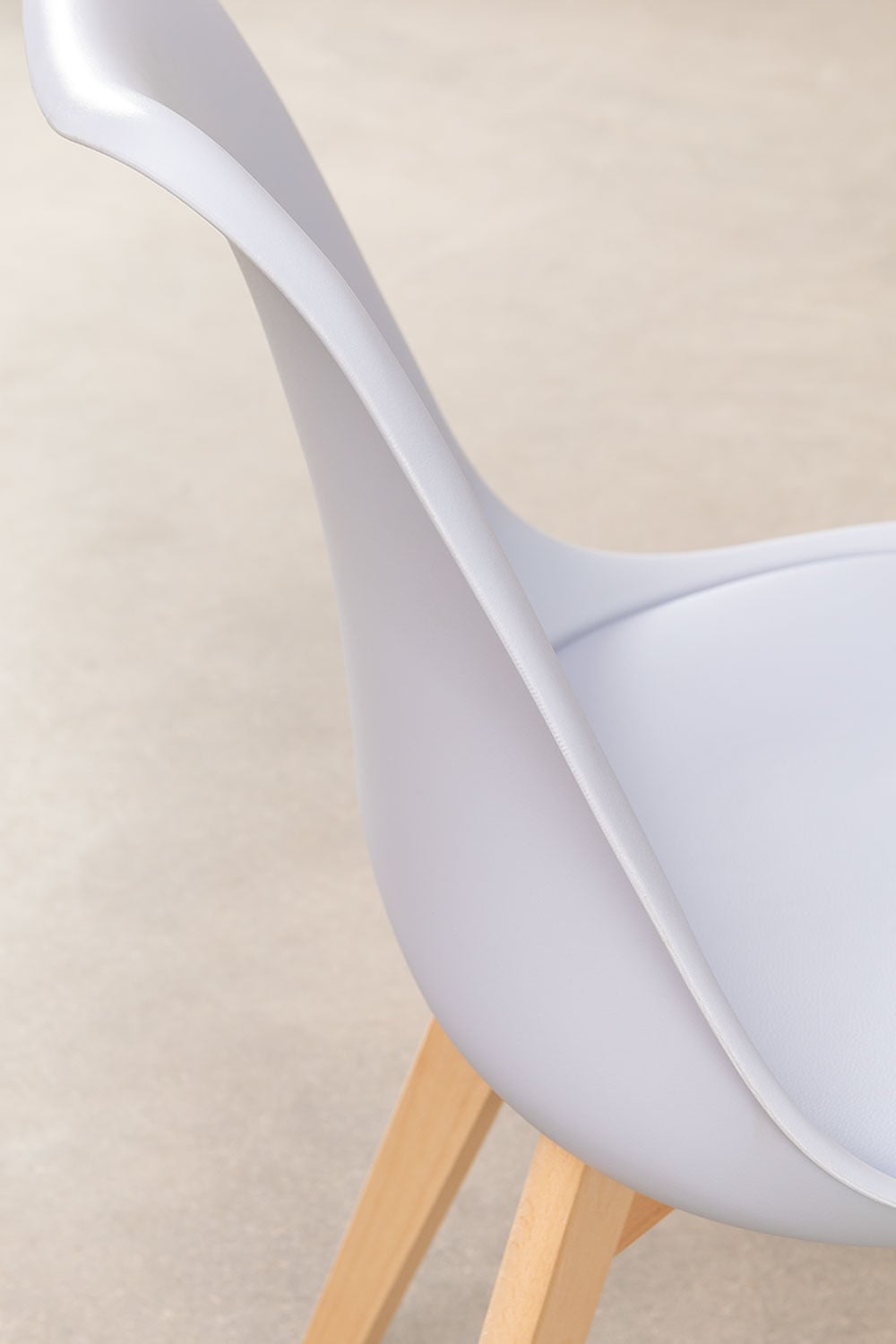 Pack de 4 chaises de salle à manger nordiques   , image de la galerie 5