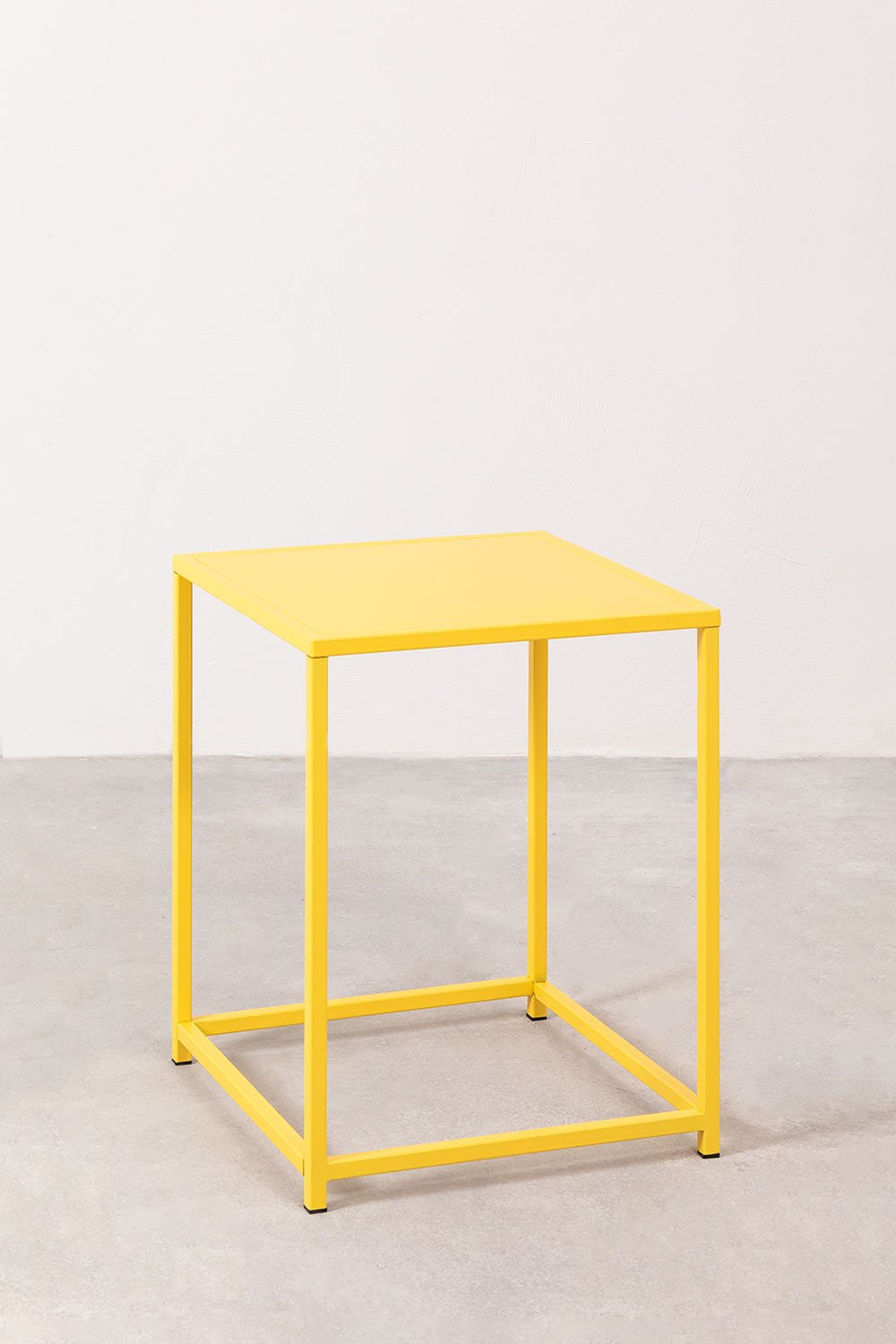 Table d'appoint en acier (38x37 cm) Thura, image de la galerie 1
