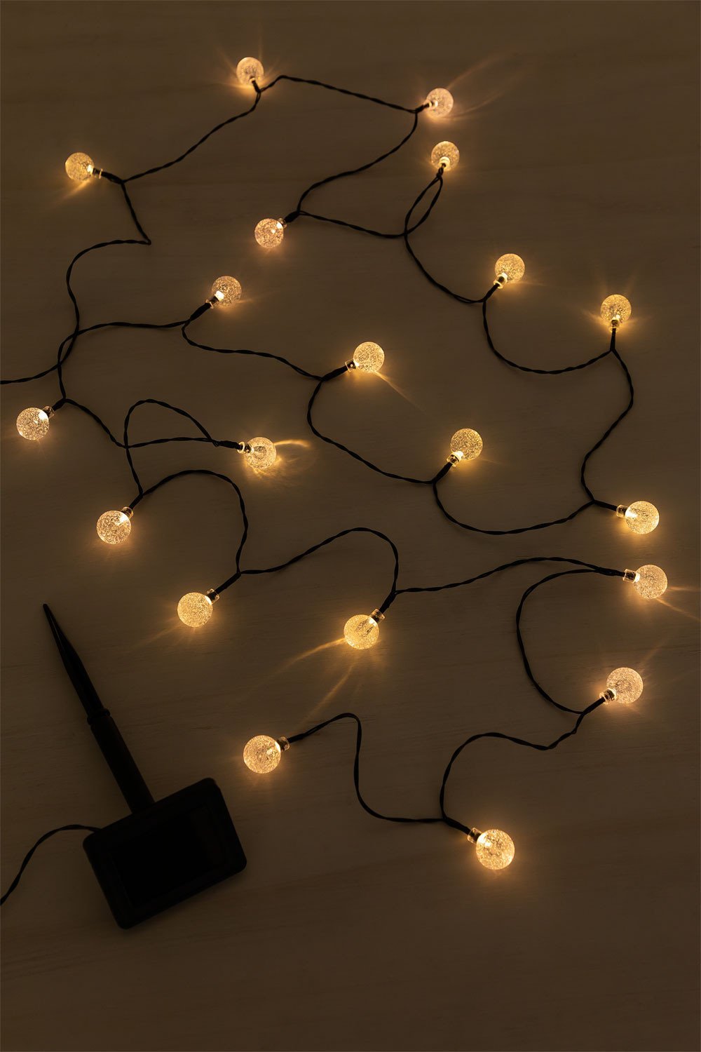 Guirlande LED avec Chargeur Solaire Korjo Style - SKLUM