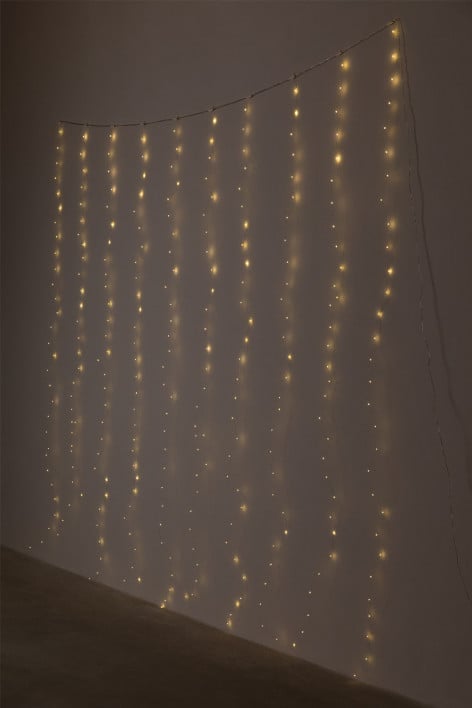 Rideaux lumineux LED (1m et 2,8m) Lucine - SKLUM