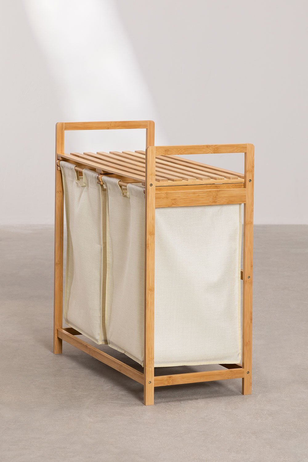 Panier à linge en bambou Joesh, image de la galerie 3