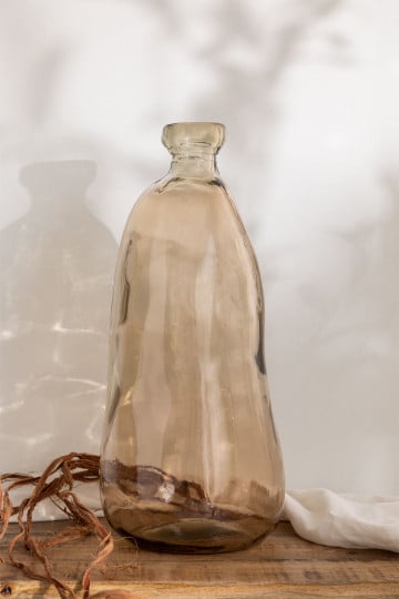 Vase en verre recyclé 50 cm Boyte