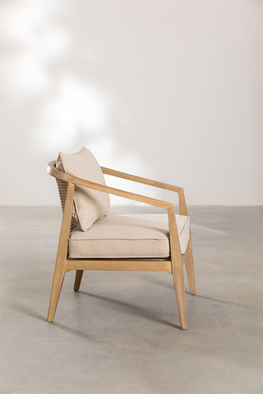 Fauteuil en bois Kairos, image de la galerie 3