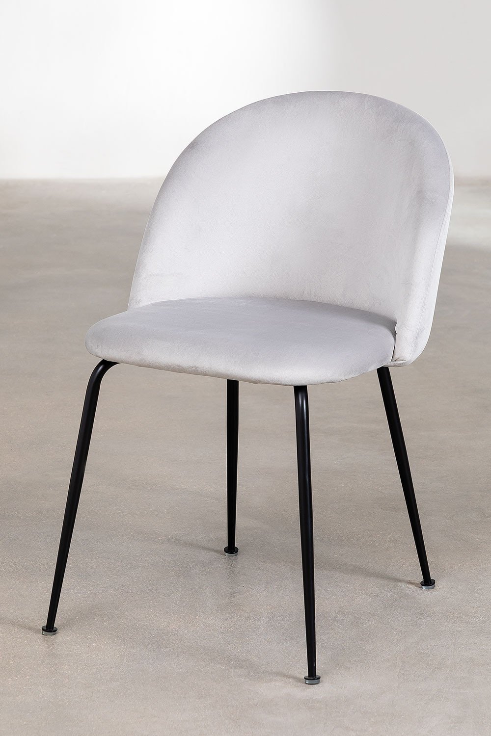 Chaise de salle à manger en velours Kana Design, image de la galerie 3