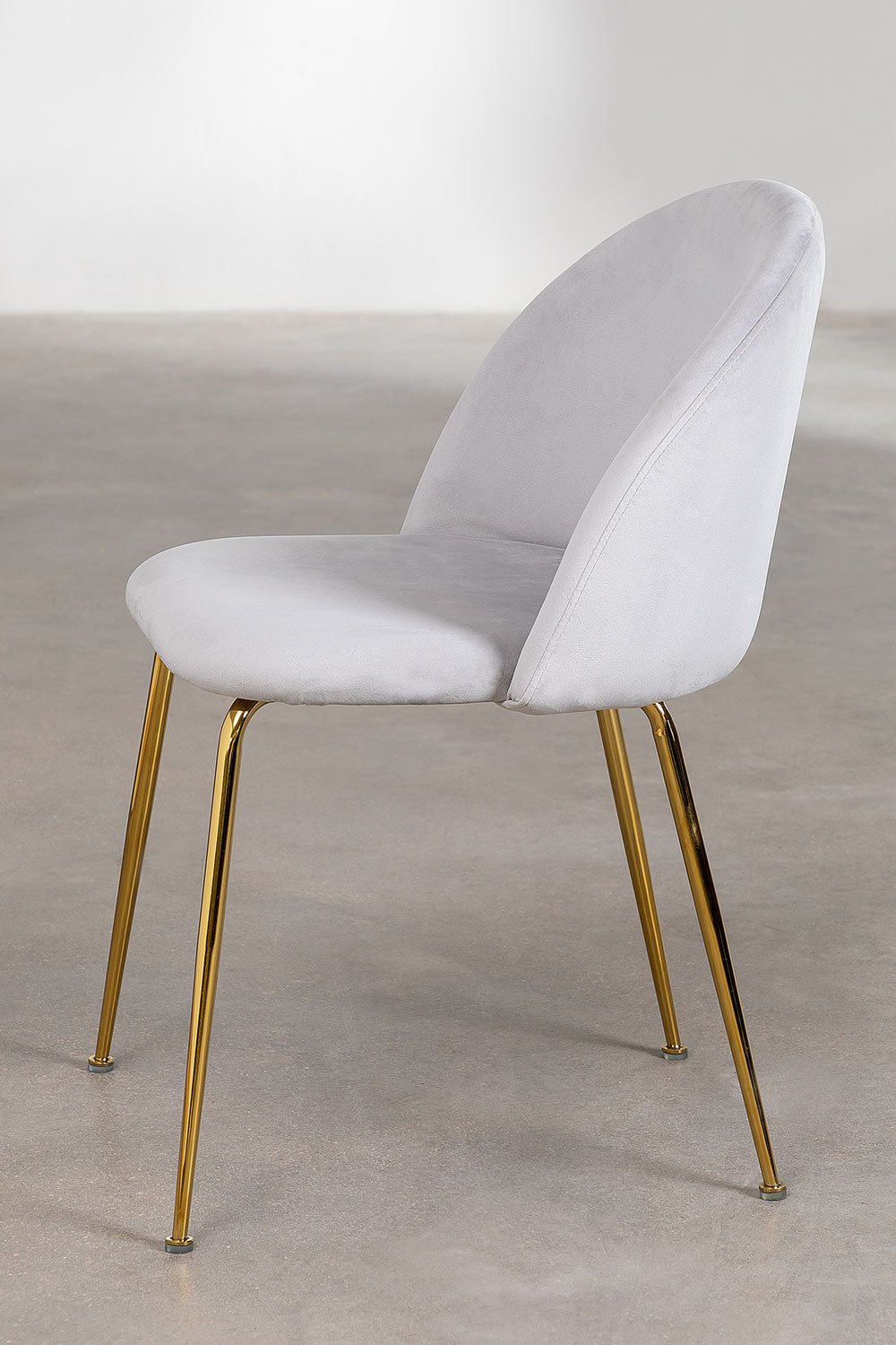 Lot de 2 Chaises en Velours Kana Design, image de la galerie 3