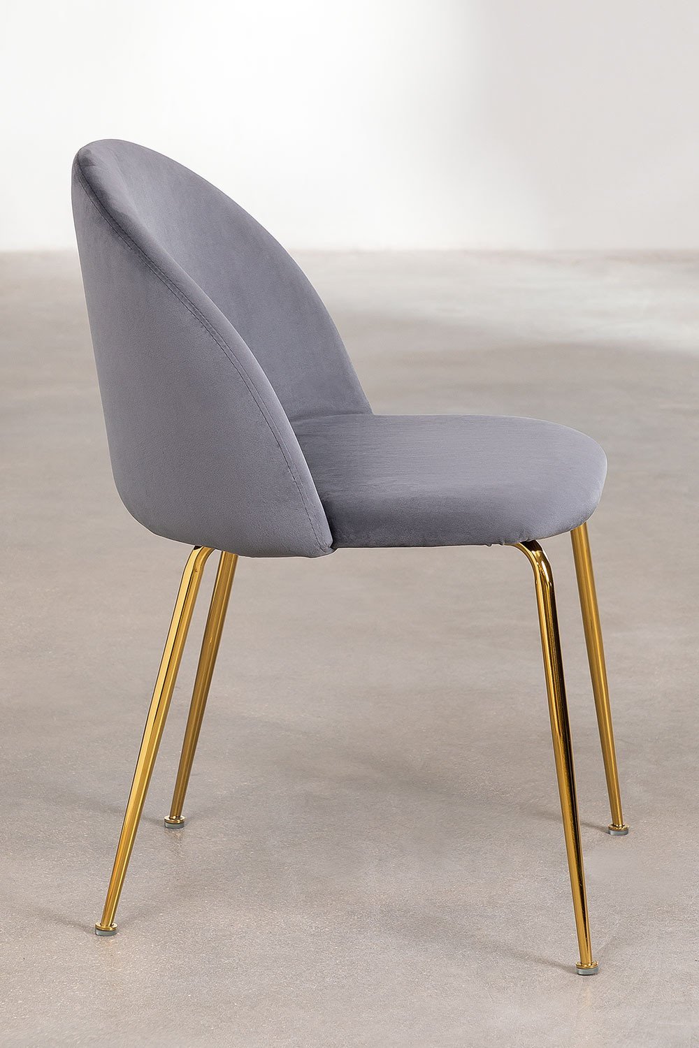 lot de 4 Chaises en Velours Kana Design, image de la galerie 3