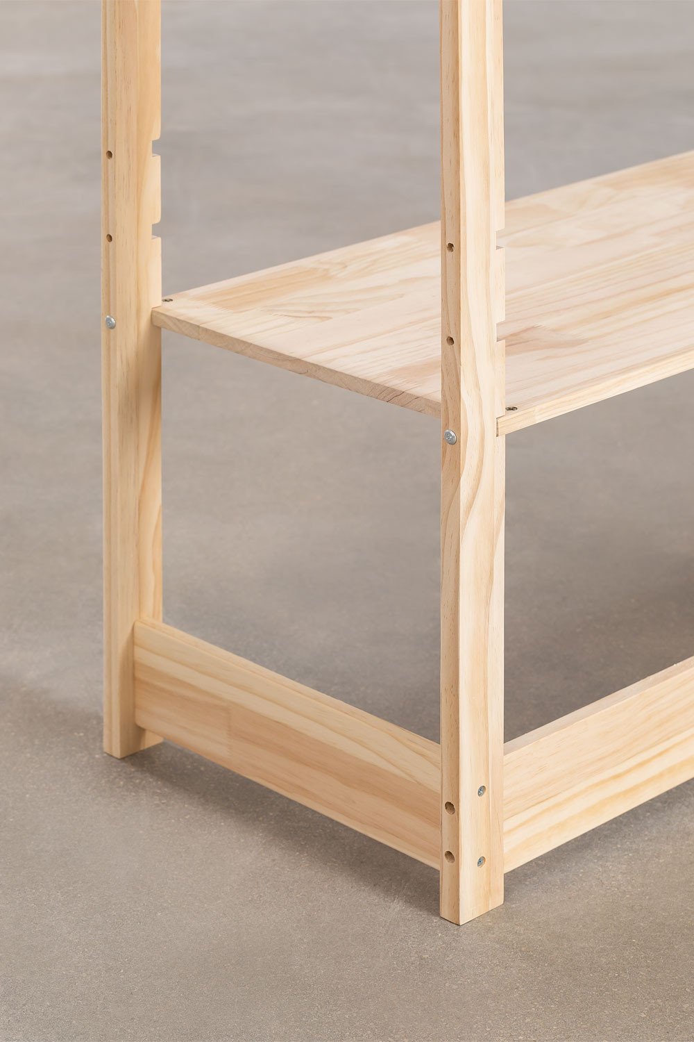 Bureau réglable en hauteur en bois de pin Estudi Kids, image de la galerie 6