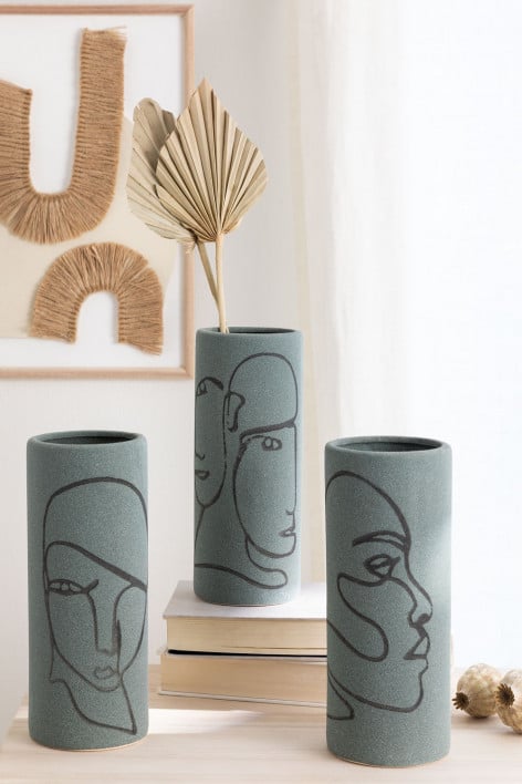 Vase en Céramique (23cm) Olaf