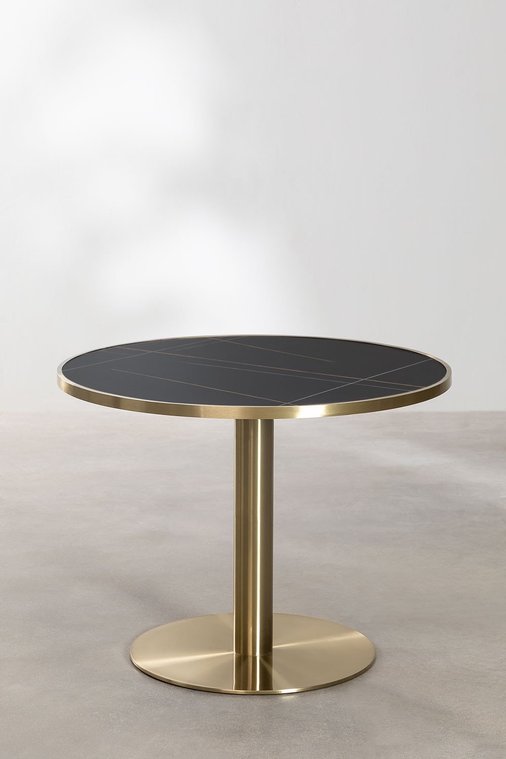 Table de Bar Ronde (Ø100 cm) en Acier Briselda, image de la galerie 2