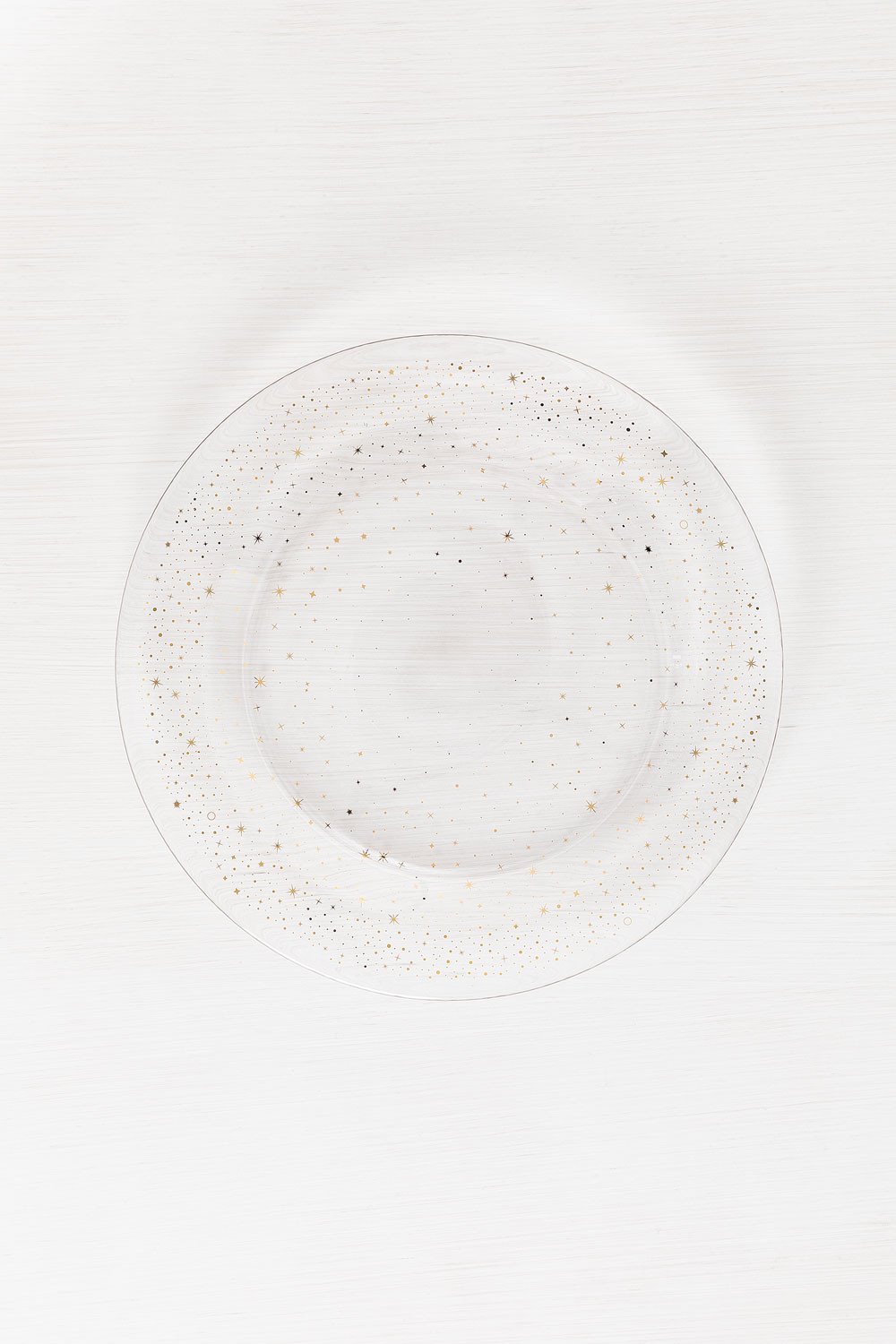 Pack de 4 assiettes à dessert en verre Byron, image de la galerie 3